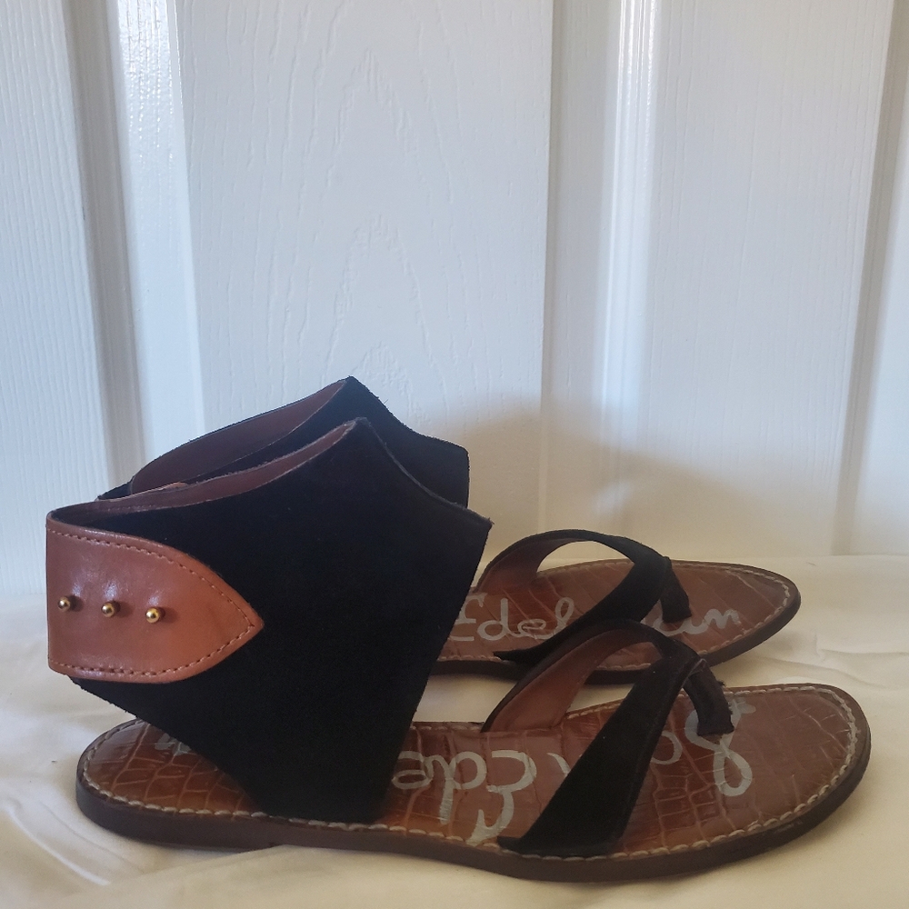 Sam Edelman Boho Suede Sandals 8.5 - Picture 5 of 12